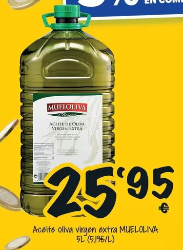 Oferta de Mueloliva - Aceite Oliva Virgen Extra por 25,95€ en Cash Fresh