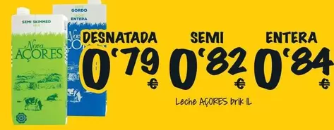 Oferta de Nova - Leche por 0,79€ en Cash Fresh