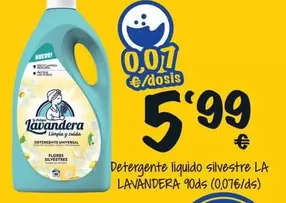 Oferta de Universal - Detergente Liquido Silvestre por 5,99€ en Cash Fresh