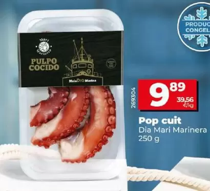 Oferta de Dia Mari Marinera - Pulpo Cocido por 9,89€ en Dia