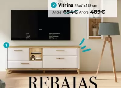 Oferta de Vitrina por 489€ en Mubak