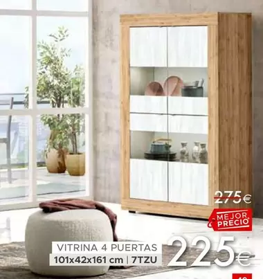 Oferta de Vitrina 4 Puertas por 225€ en Mondo Convenienza