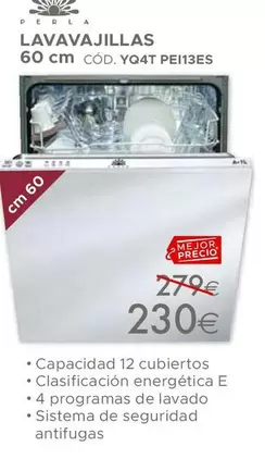 Oferta de Lavavajillas por 230€ en Mondo Convenienza