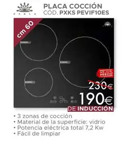 Oferta de Placa Coccion por 190€ en Mondo Convenienza