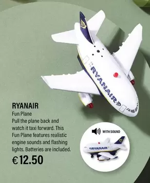 Oferta de Ryanair por 12,5€ en Ryanair