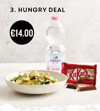 Oferta de Hungry Deal por 14€ en Ryanair