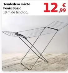 Oferta de Tendedero Mixto Fénix Basic por 12,99€ en Alcampo