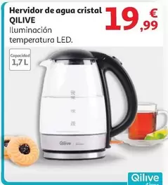 Oferta de Cristal - Hervidor De Agua por 19,99€ en Alcampo