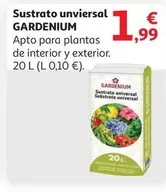 Oferta de Universal - Sustrato Unviersal por 1,99€ en Alcampo