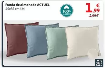 Oferta de Actuel - Funda De Almohada por 1,99€ en Alcampo