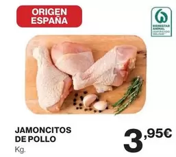 Oferta de Origen - Jamoncitos De Pollo por 3,95€ en Supercor