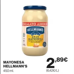 Oferta de Hellmann's - Mayonesa por 2,89€ en Supercor