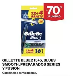 Oferta de Gillette - Blue2 15+5, Blue3, Preparados Series Y Fusion en Supercor