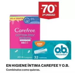 Oferta de Carefree - En Higiene Íntima en Supercor