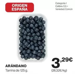 Oferta de Origen - Arándano por 3,29€ en Supercor