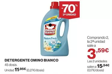 Oferta de Omino Bianco - Detergente por 11,95€ en Supercor