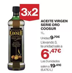 Oferta de Coosur - Aceite Virgen Serie Oro por 9,7€ en El Corte Inglés