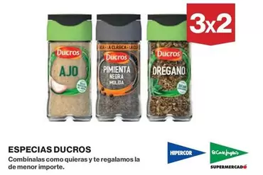 Oferta de Ducros - Especias en El Corte Inglés