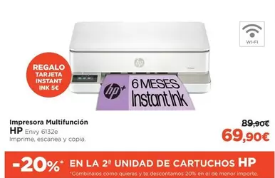 Oferta de Instant - Impresora Multifunción por 69,9€ en El Corte Inglés