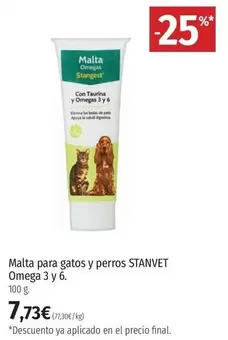 Oferta de Malta -  Para Gatos Y Perros por 7,73€ en El Corte Inglés