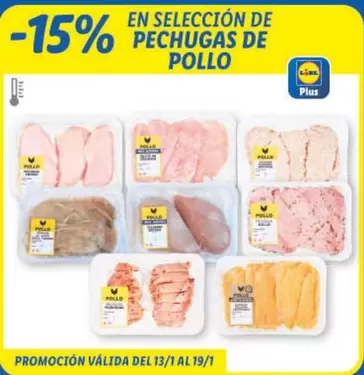 Oferta de En Seleccion De Pechugas De Pollo en Lidl