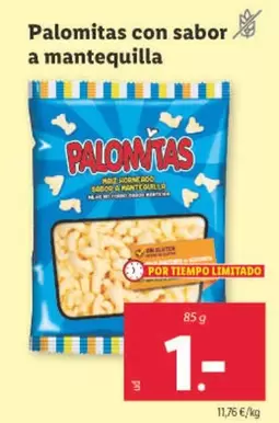 Oferta de Palomitas Con Sabor A Mantequilla por 1€ en Lidl