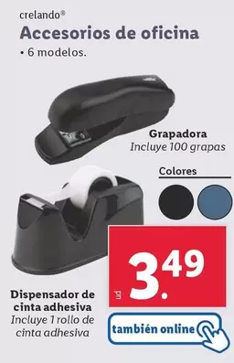 Oferta de Crelando - Accesorios De Oficina por 3,49€ en Lidl