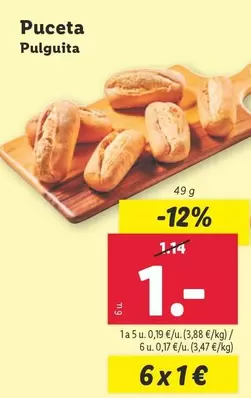 Oferta de Pulguita por 1€ en Lidl