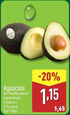 Oferta de Aguacate por 1,15€ en ALDI