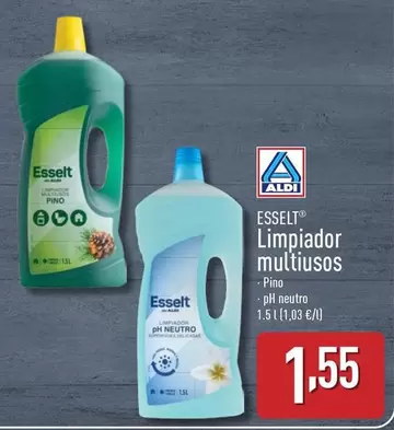 Oferta de Esselt - Limpiador Multiusos por 1,55€ en ALDI