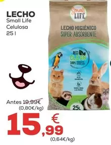 Oferta de Small Life - Lecho por 15,99€ en Kiwoko