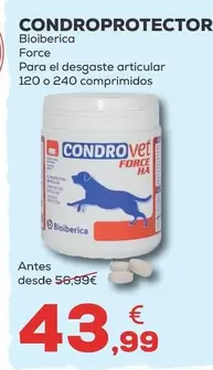 Oferta de Condroprotector - Bioiberica Force por 43,99€ en Kiwoko