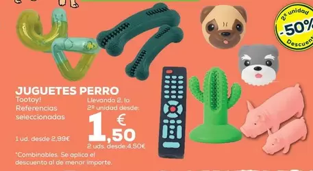 Oferta de Tootoy! - Juguetes Perro por 2,99€ en Kiwoko