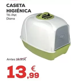 Oferta de Tk-Pet - Caseta Higienica por 13,99€ en Kiwoko