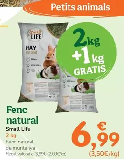 Oferta de Small Life - Heno Natural por 6,99€ en Tiendanimal