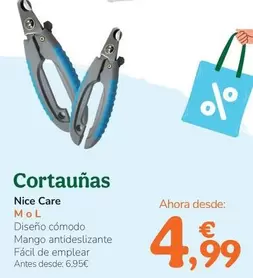 Oferta de Nice Care - Cortauñas por 4,99€ en Tiendanimal