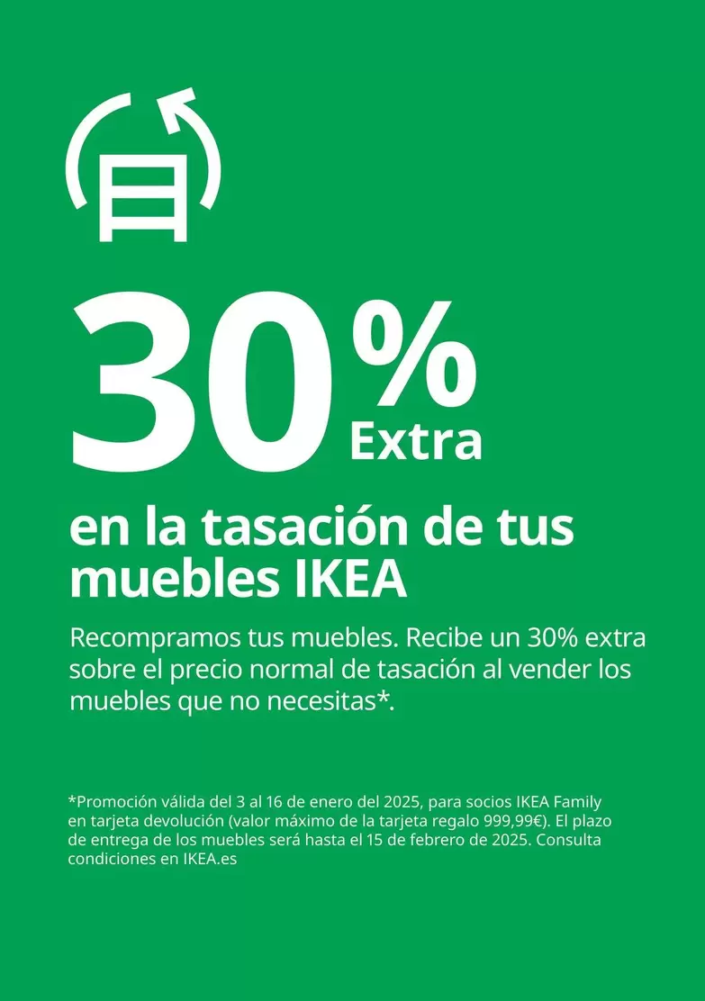 Oferta de Green Friday  en IKEA