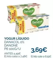 Oferta de Danone - Yogur Liquido por 3,69€ en Supermercados La Despensa