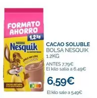 Oferta de Nesquik - Cacao Soluble por 6,59€ en Supermercados La Despensa