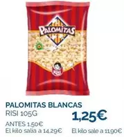 Oferta de Risi - Palomitas Blancas por 1,25€ en Supermercados La Despensa