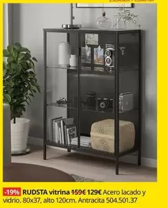 Oferta de Vitrina - Vitrina por 129€ en IKEA