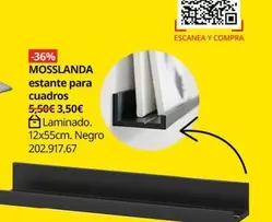 Oferta de Mosslanda Estante Para Cuadros por 3,5€ en IKEA