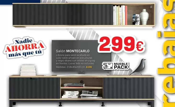 Oferta de Salon por 299€ en Tifón Muebles