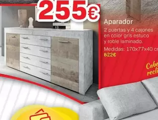 Oferta de Aparador por 255€ en Tifón Muebles