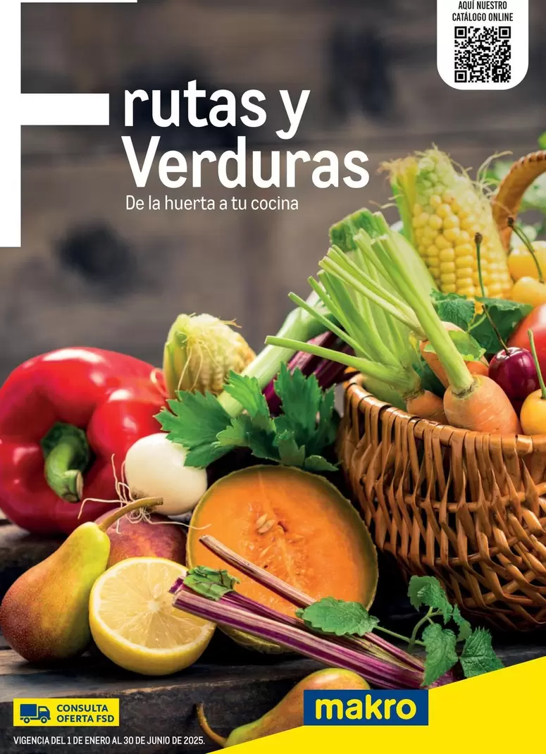 Oferta de Makro - Rutas Y Verduras en Makro