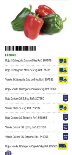 Oferta de Chef - Lambiyo en Makro