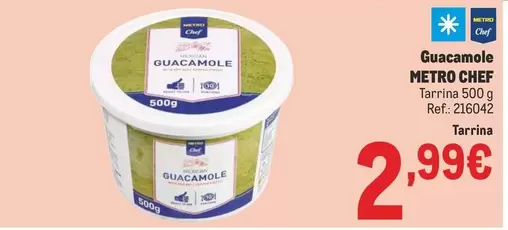 Oferta de Chef - Guacamole por 2,99€ en Makro