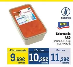 Oferta de Aro - Sobrasada por 11,39€ en Makro