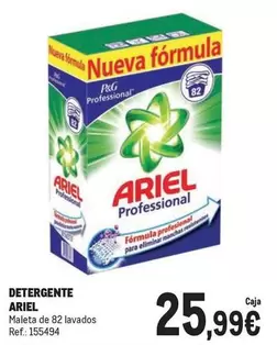 Oferta de Ariel - Detergente por 25,99€ en Makro