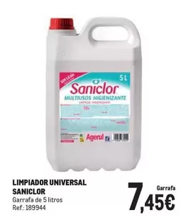 Oferta de Universal - Limpiador por 7,45€ en Makro